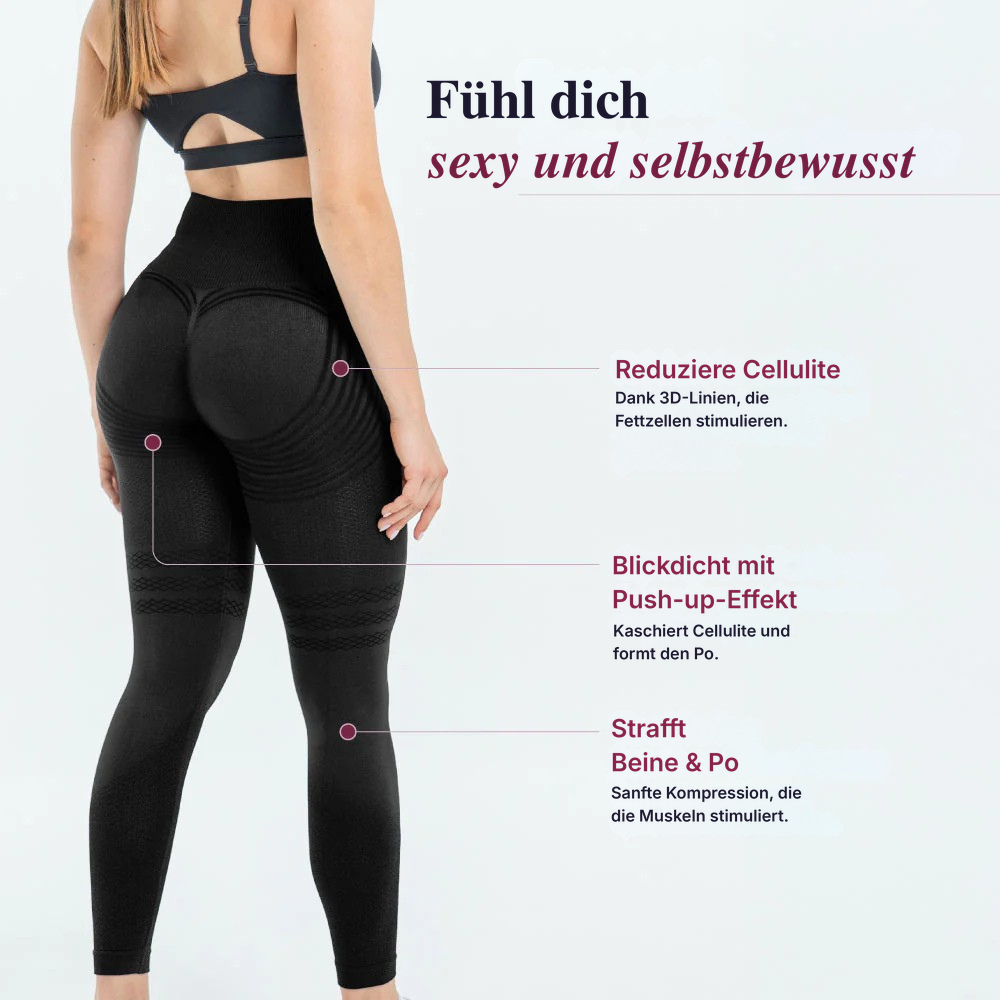 3D-Shaping-Leggings – Push-up & Anti-Cellulite