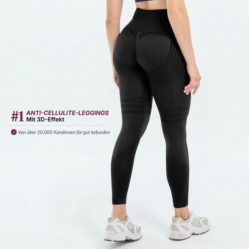 3D-Shaping-Leggings – Push-up & Anti-Cellulite